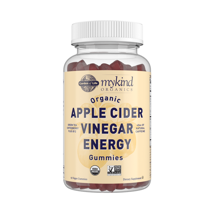 Garden of Life mykind Organics Apple Cider Vinegar, Energy