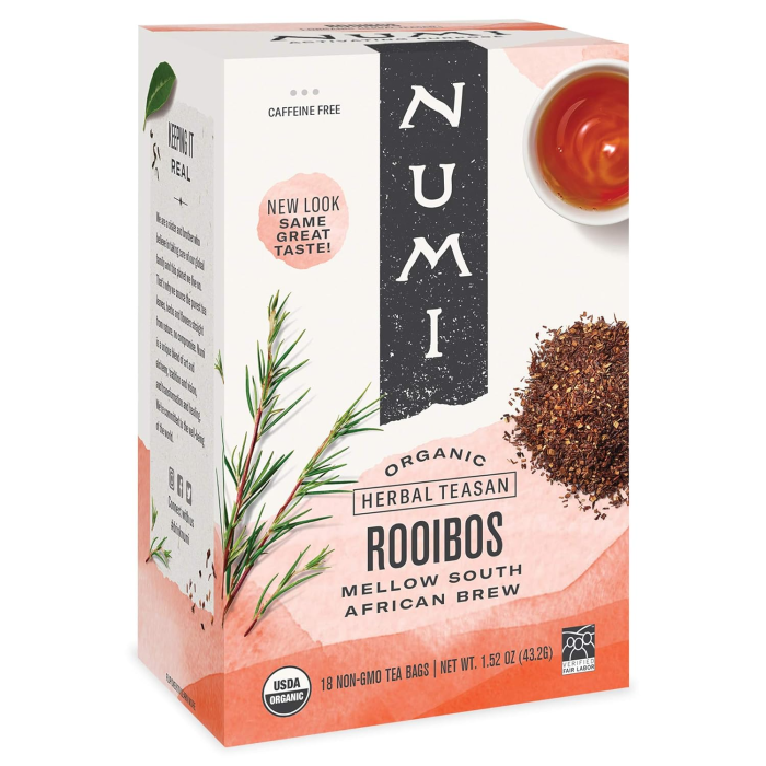 Numi Organic Herbal Teasan Rooibos - Front view