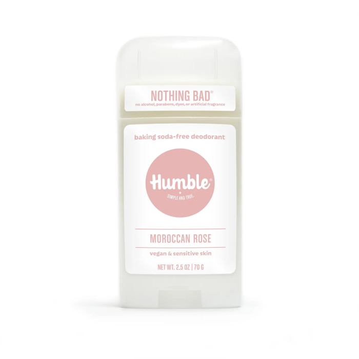 Humble Brands Vegan Moroccan Rose Deodorant - Front view