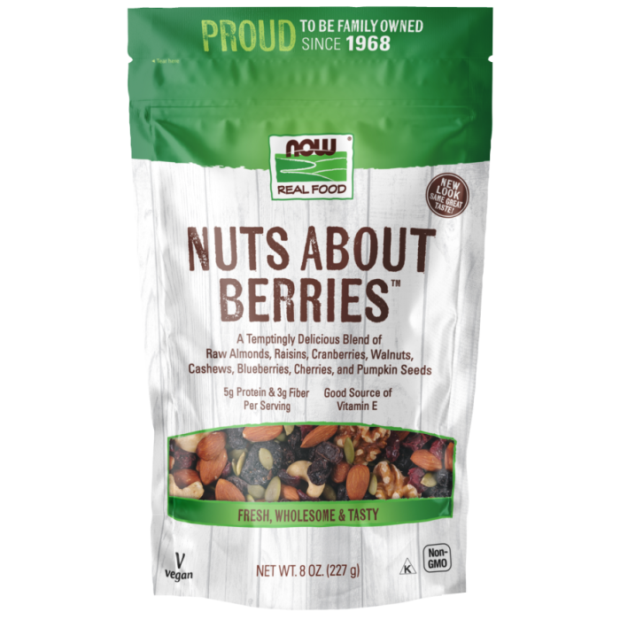 NOW Foods Nuts About Berries™ - 8 oz.