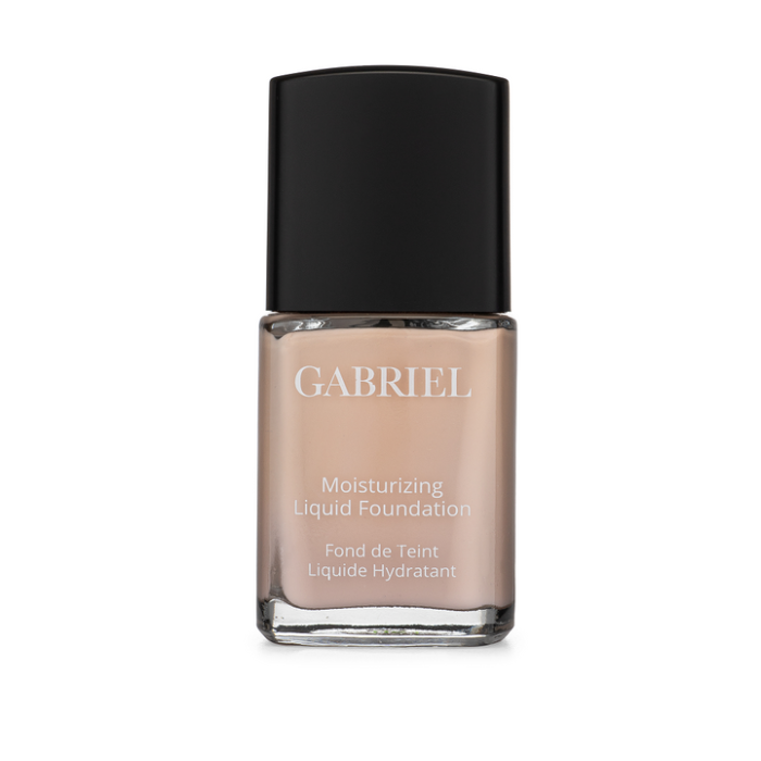 Gabriel Moisturizing Liquid Foundation, Pale Ivory - Front view