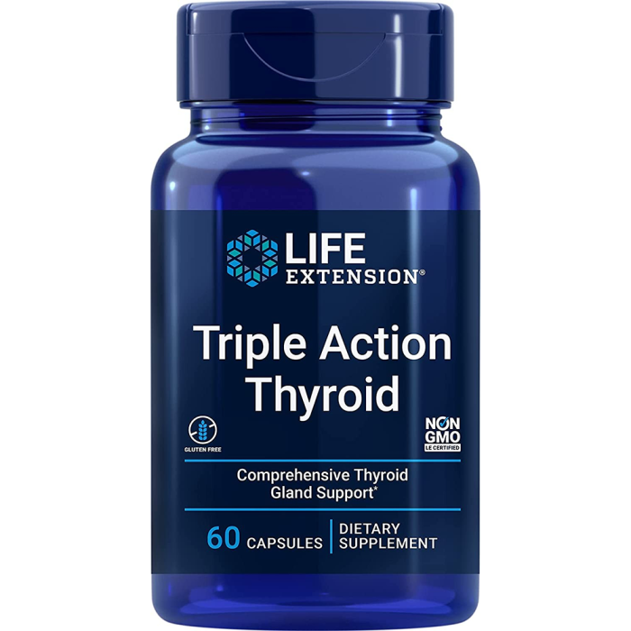 Life Extension Triple Action Thyroid - Front view