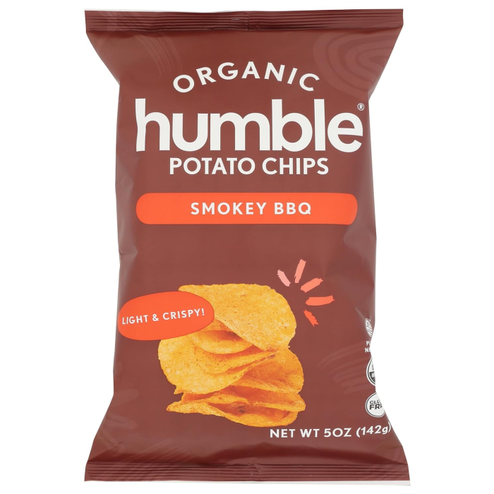 Humble Organic Smokey BBQ Potato Chips, 5 oz.