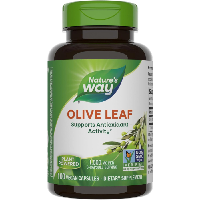 Nature's Way Olive Leaf 1.5 g, 100 Capsules