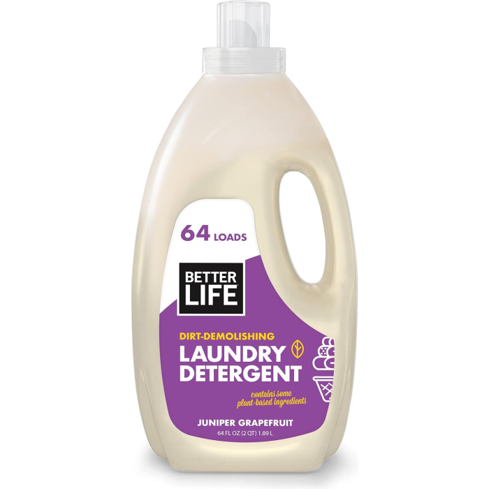 Better Life Laundry Detergent, Juniper Grapefruit Scent, 64 fl. oz.