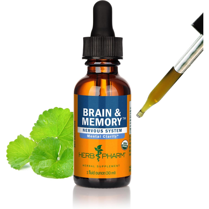 Herb Pharm Brain & Memory Tonic Herb Extract, 1 oz
