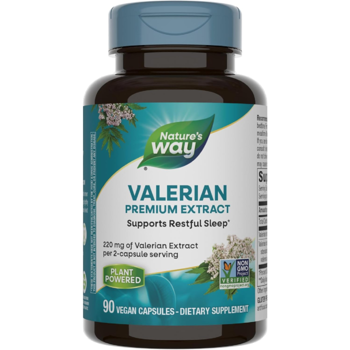 Nature's Way Standardized Valerian, 90 Capsules