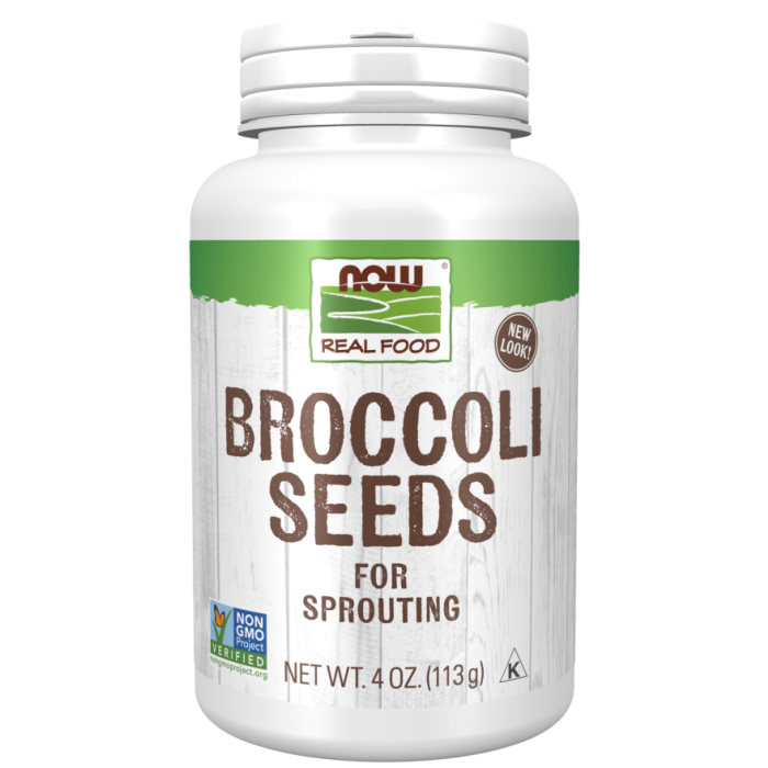 NOW Foods Broccoli Seeds - 4 oz.