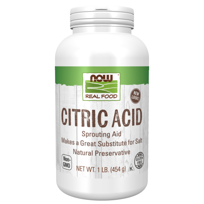 NOW Foods Citric Acid - 1 lb.