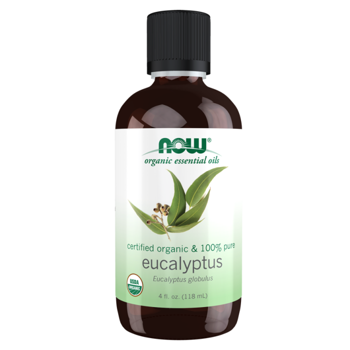 NOW Foods Eucalyptus Globulus Oil, Organic - 4 fl. oz.