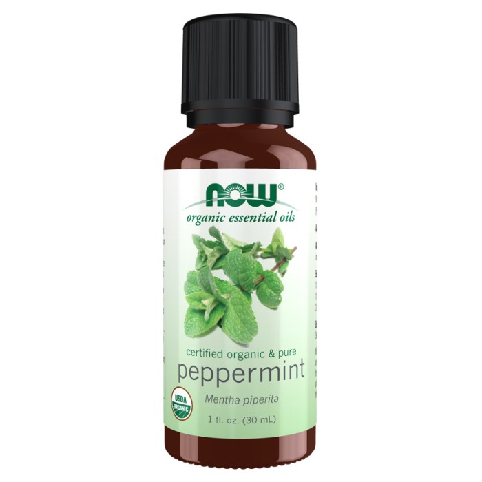 NOW Foods Peppermint Oil, Organic - 1 fl. oz.