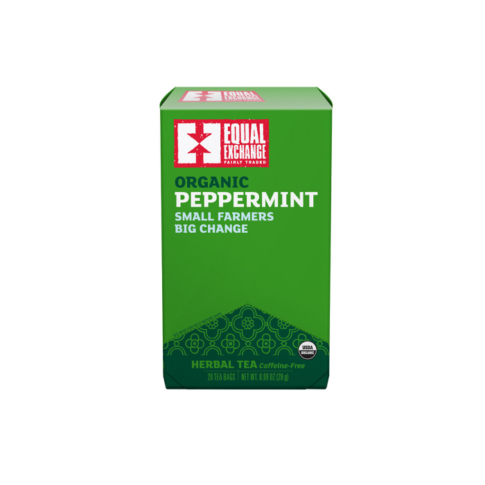 Equal Exchange Organic Peppermint Tea - Front view