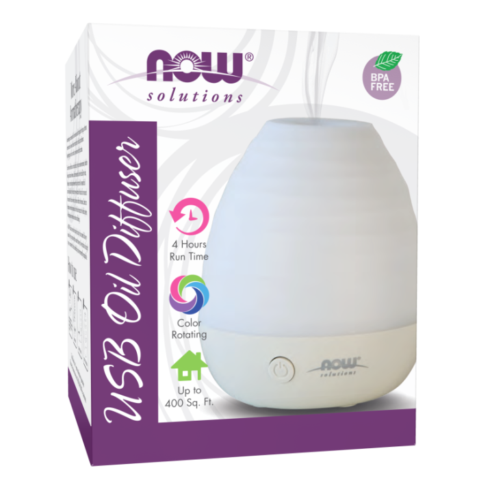 NOW Foods Ultrasonic USB Essential Oil Diffuser