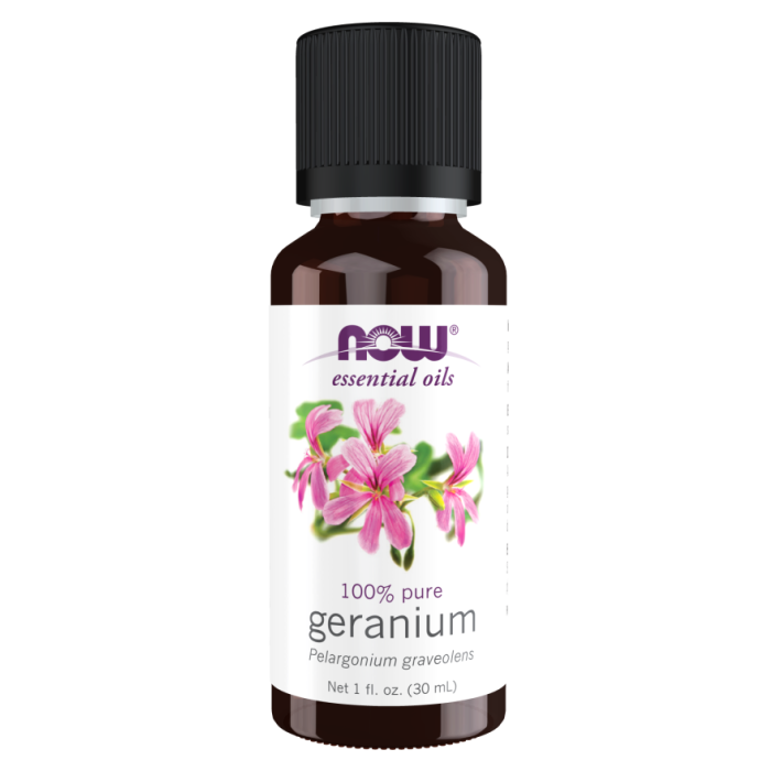 NOW Foods Geranium Oil - 1 fl. oz.