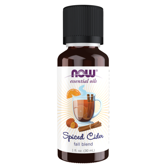 NOW Foods Spiced Cider Fall Oil Blend - 1 fl. oz.