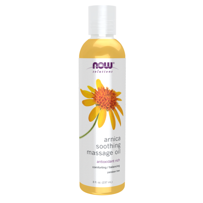 NOW Foods Arnica Soothing Massage Oil - 8 fl. oz.