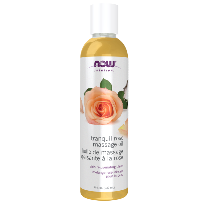 NOW Foods Tranquil Rose Massage Oil - 8 fl. oz.