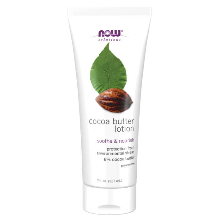 NOW Foods Cocoa Butter Lotion - 8 fl. oz.