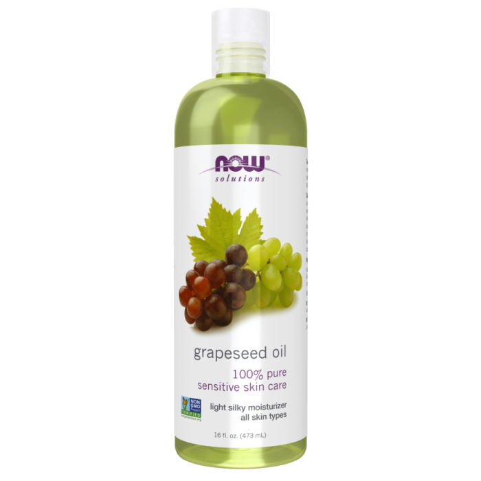 NOW Foods Grapeseed Oil - 16 fl. oz.