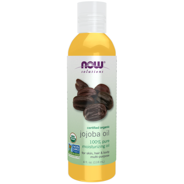 NOW Foods Jojoba Oil, Organic - 4 fl. oz.