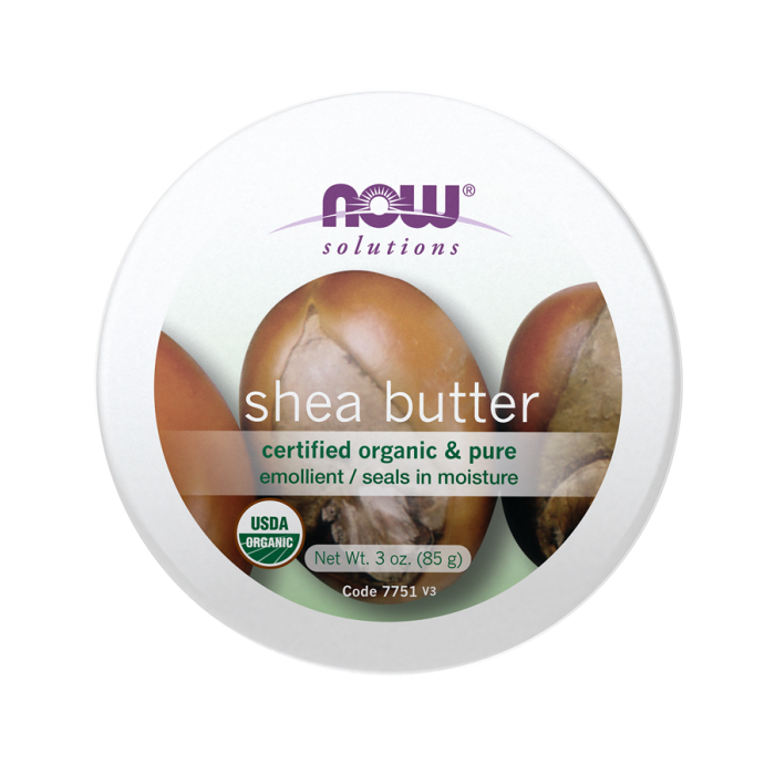 NOW Foods Shea Butter, Organic & Pure - 3 oz.