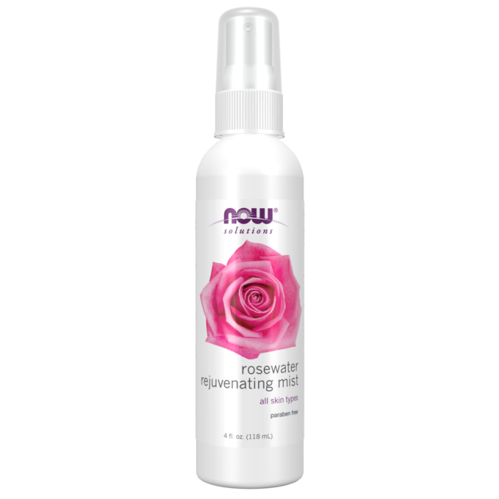 NOW Foods Rosewater Rejuvenating Mist - 4 fl. oz.