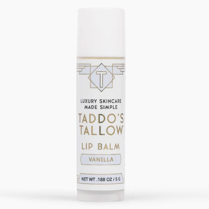 Taddo's Tallow Lip Balm Vanilla - Front view