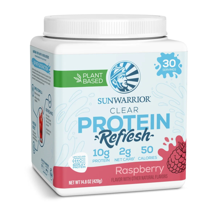 Sunwarrior Clear Protein Refresh Raspberry - Front view