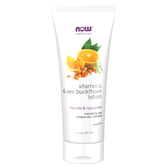 NOW Foods Vitamin C & Sea Buckthorn Lotion - 8 fl. oz.