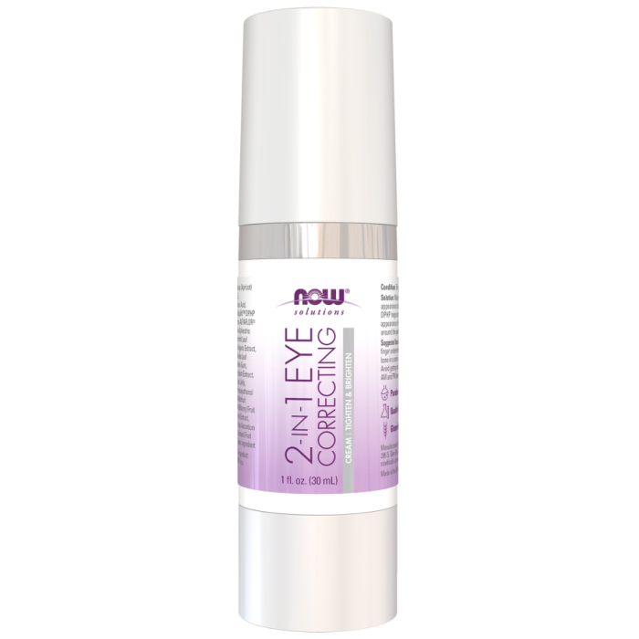 NOW Foods 2 in 1 Eye Correcting Cream - 1 fl. oz.