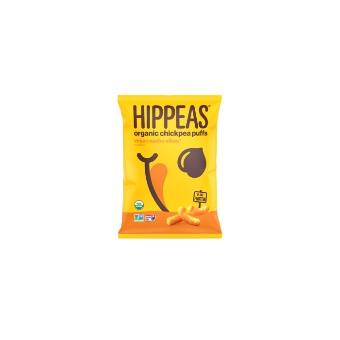 Hippeas Nacho Vibes Chickpea Puffs - Front view