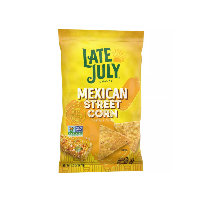 Late July Snacks Mexican Street Corn Tortilla Chips - Front view