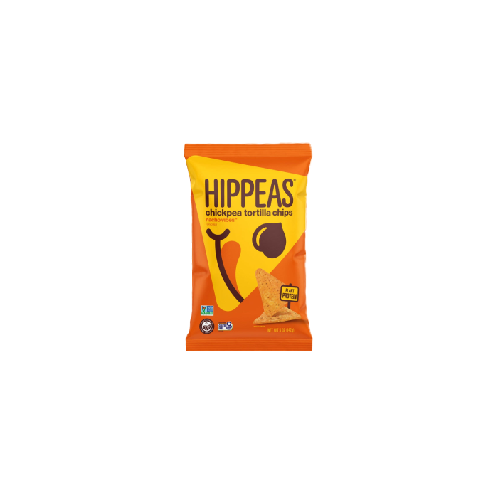 Hippeas Nacho Vibes Tortilla Chips - Front view