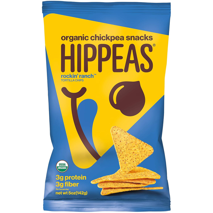 Hippeas Rockin Ranch Chickpea Tortilla Chips - Front view