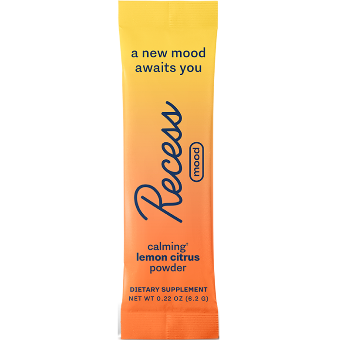 Recess Mood Power Packet Lemon Citrus - Front view