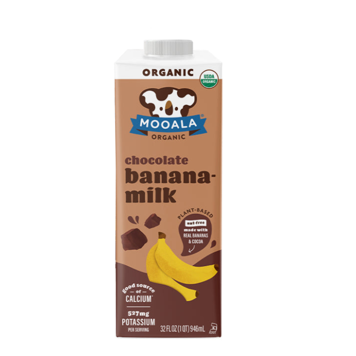 Mooala Organic Chocolate Bananamilk - Front view