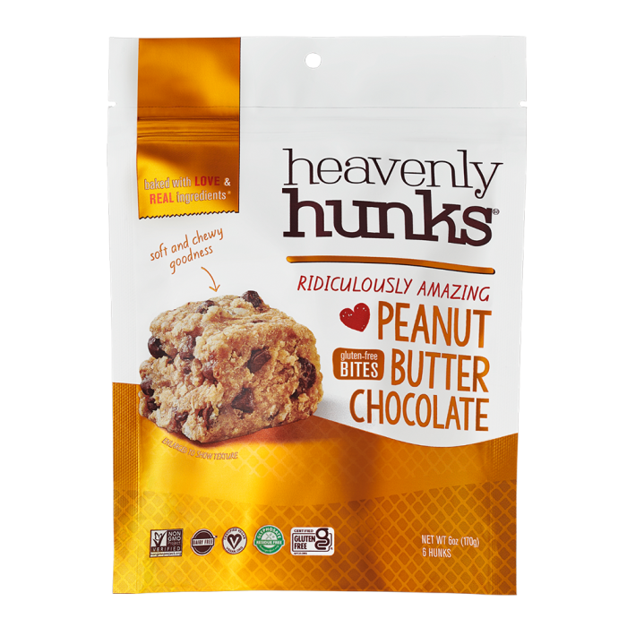 Heavenly Hunks Peanut Butter Chocolate - Front view