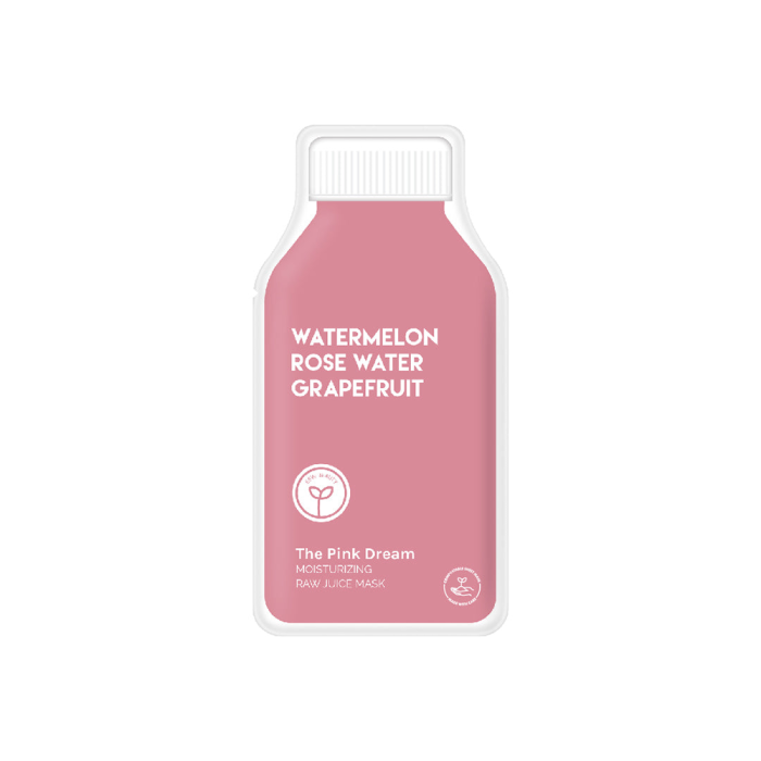 ESW Beauty The Pink Dream Moisturizing Raw Juice Mask - Front view