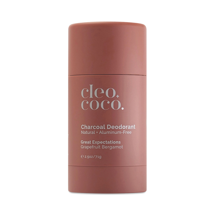 Cleo+Coco Great Expectations Charcoal Extra Strength Deodorant - Front view