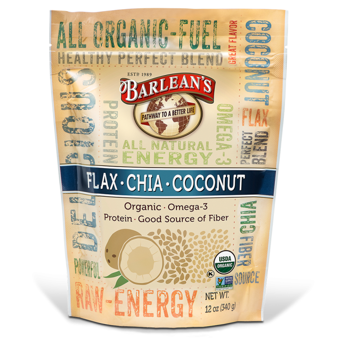 Barlean's Flax Chia Coconut Blend, 12 oz.