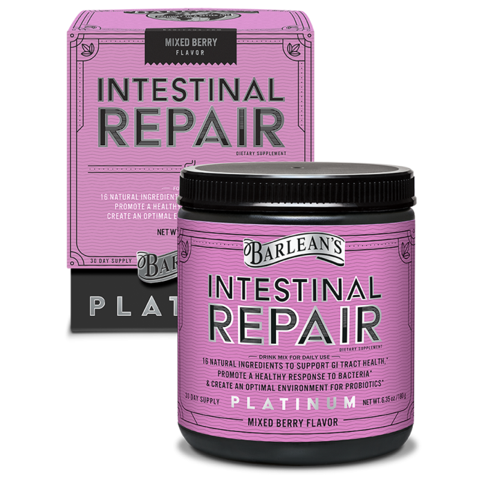 Barlean's Intestinal Repair Mixed Berry, 6.35 oz. 