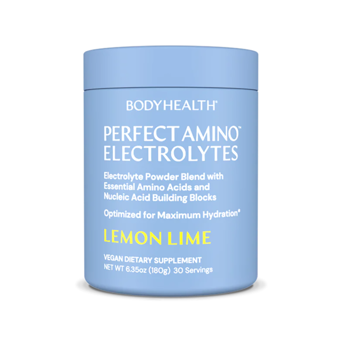 BodyHealth Perfect Amino Electrolytes Lemon Lime - Front view