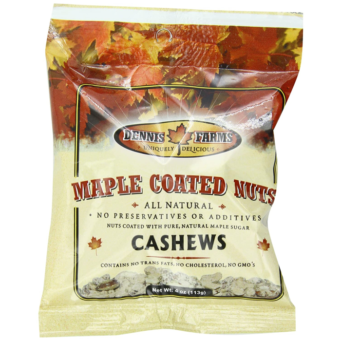 Dennis Farms Maple Coated Cashews