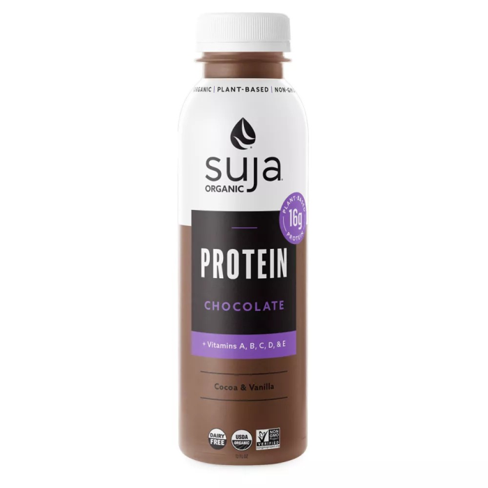 Suja Organic 16g Classic Chocolate Protein Drink - Front view