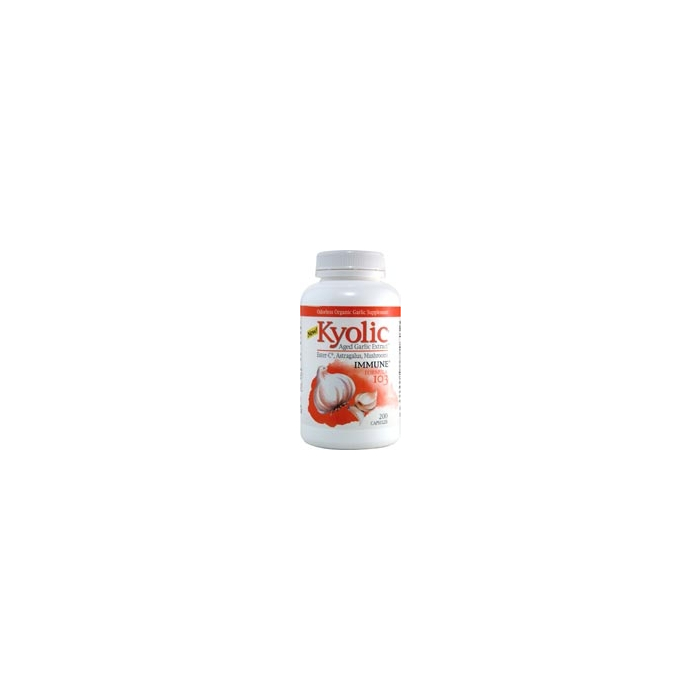 Kyolic Garlic With Vitamin C And Astragulus Formula 103, 200 Capsules