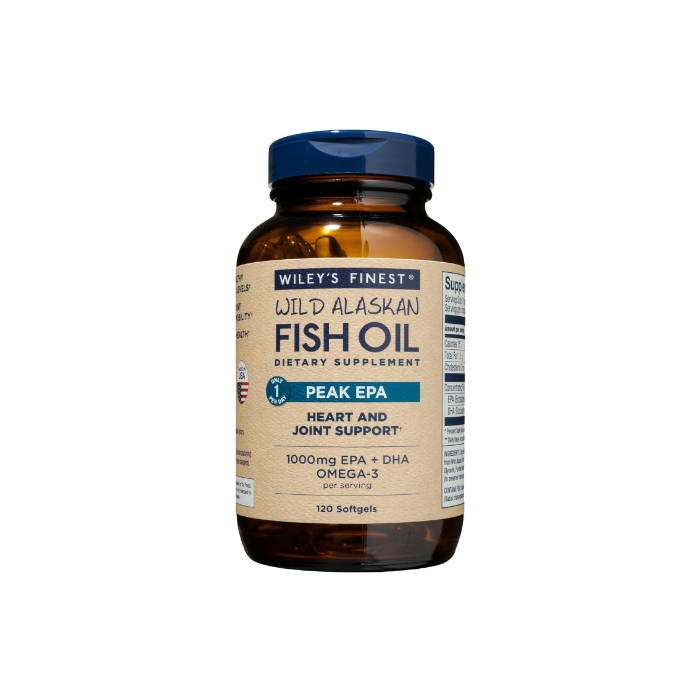 Wiley's Finest Peak EPA, 120 Fish Softgels