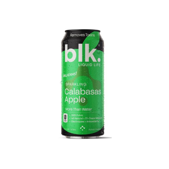 Blk Water Calabasas Apple Can, 16.9 oz.