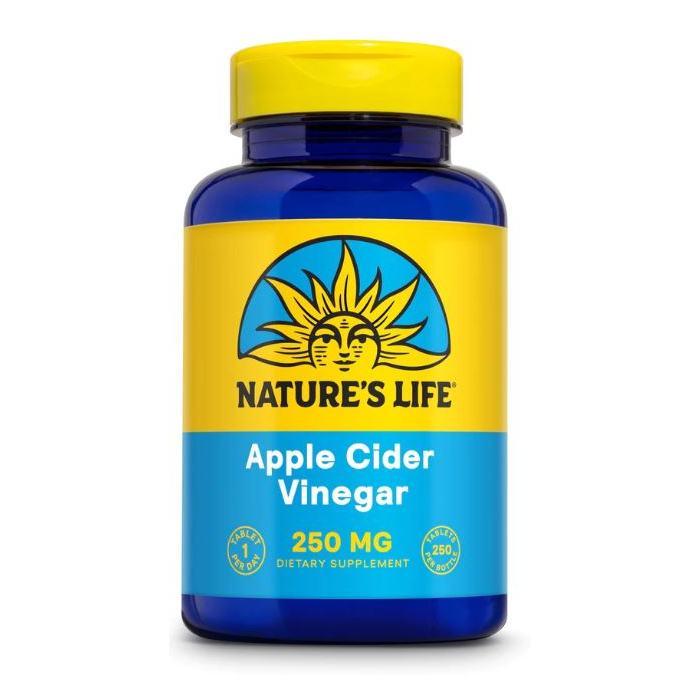 Nature's Life Apple Cider Vinegar 250mg, 250 tablets