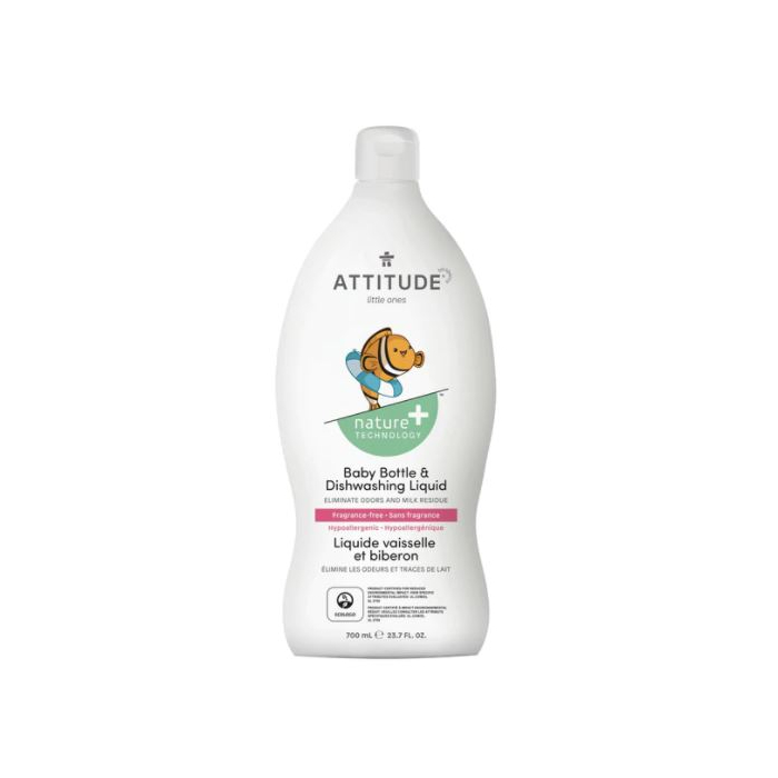 Attitude Baby Bottle and Dishwashing Liquid - Main