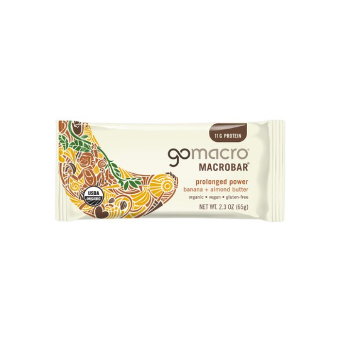 GoMacro Banana + Almond Butter MacroBar, 2.3oz